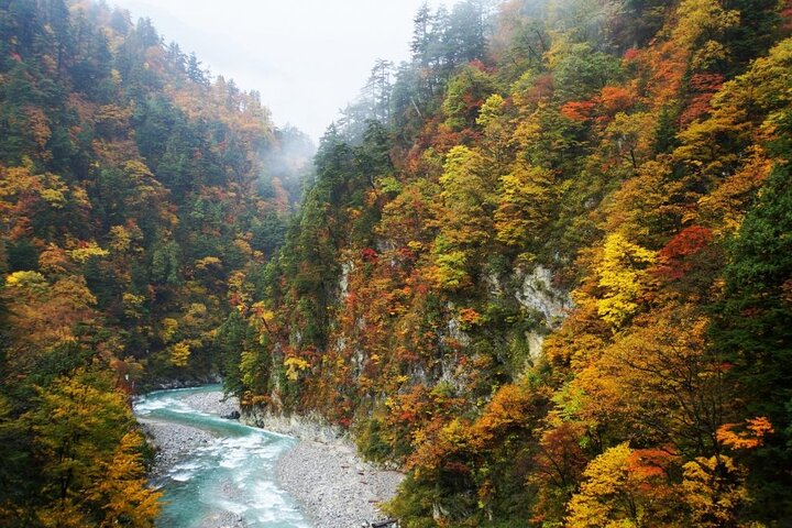 Full Day Tour to Kurobe Gorge and Unazuki Onsen from Kanazawa - photo
