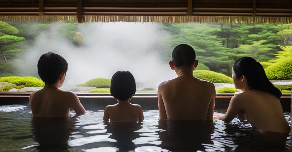 Onsen With Kids Family Bathing in Japan
