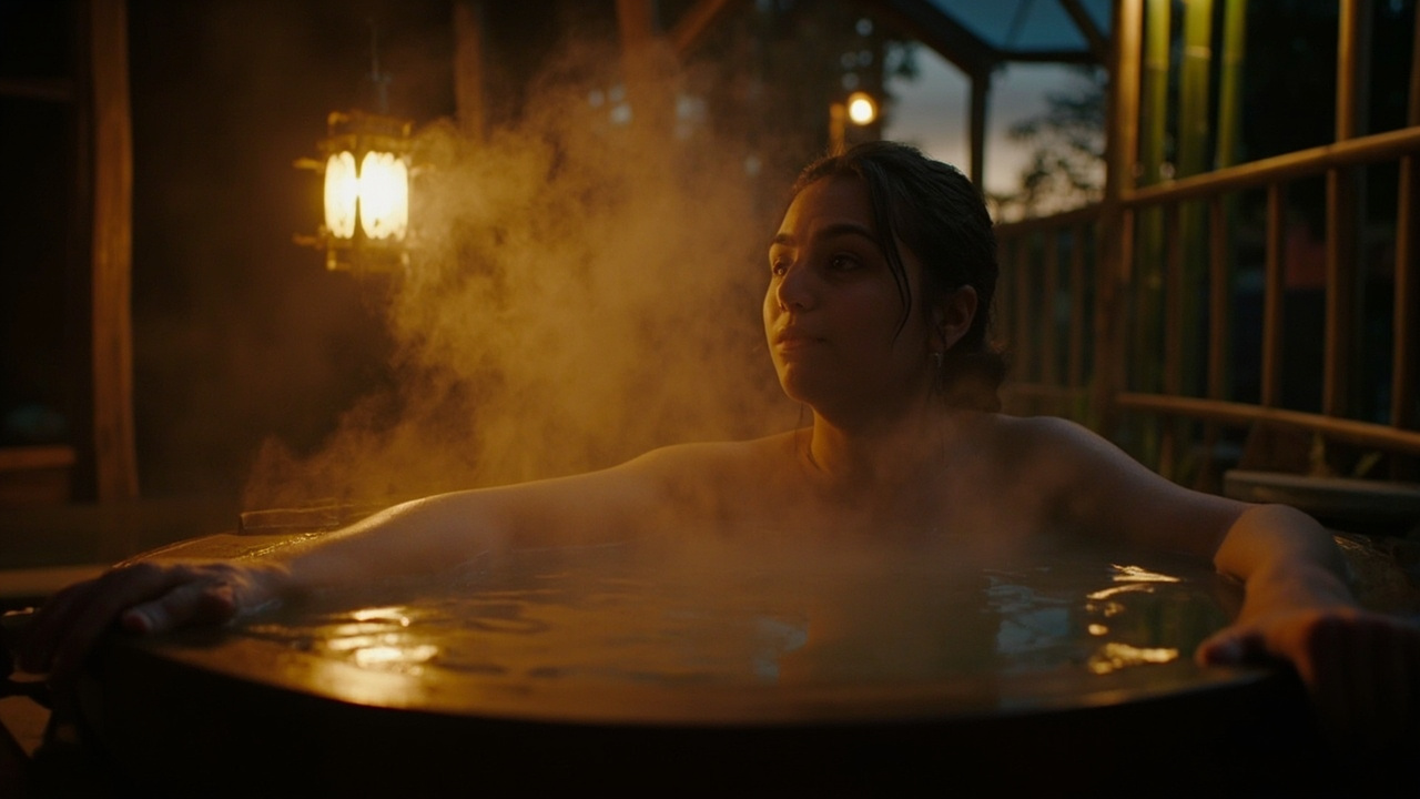 Tattoo-friendly open-air onsen Tokyo